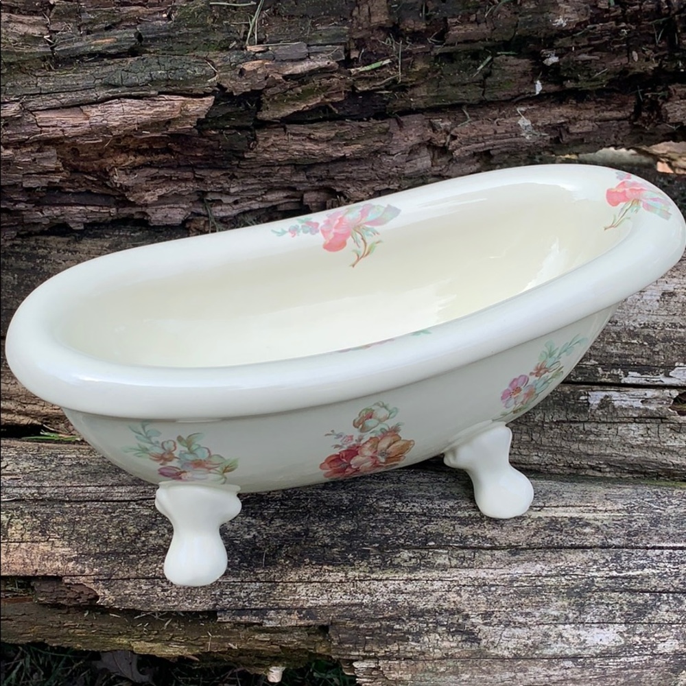 Vintage VB Athena California Pottery Soap Dish